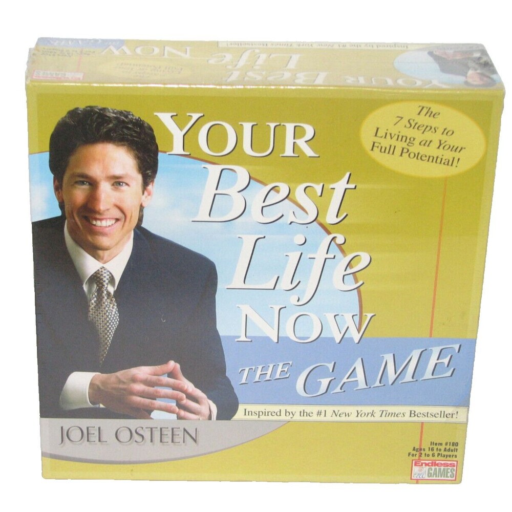 Joel Osteen Your Best Life Now The Game NEW Board Game